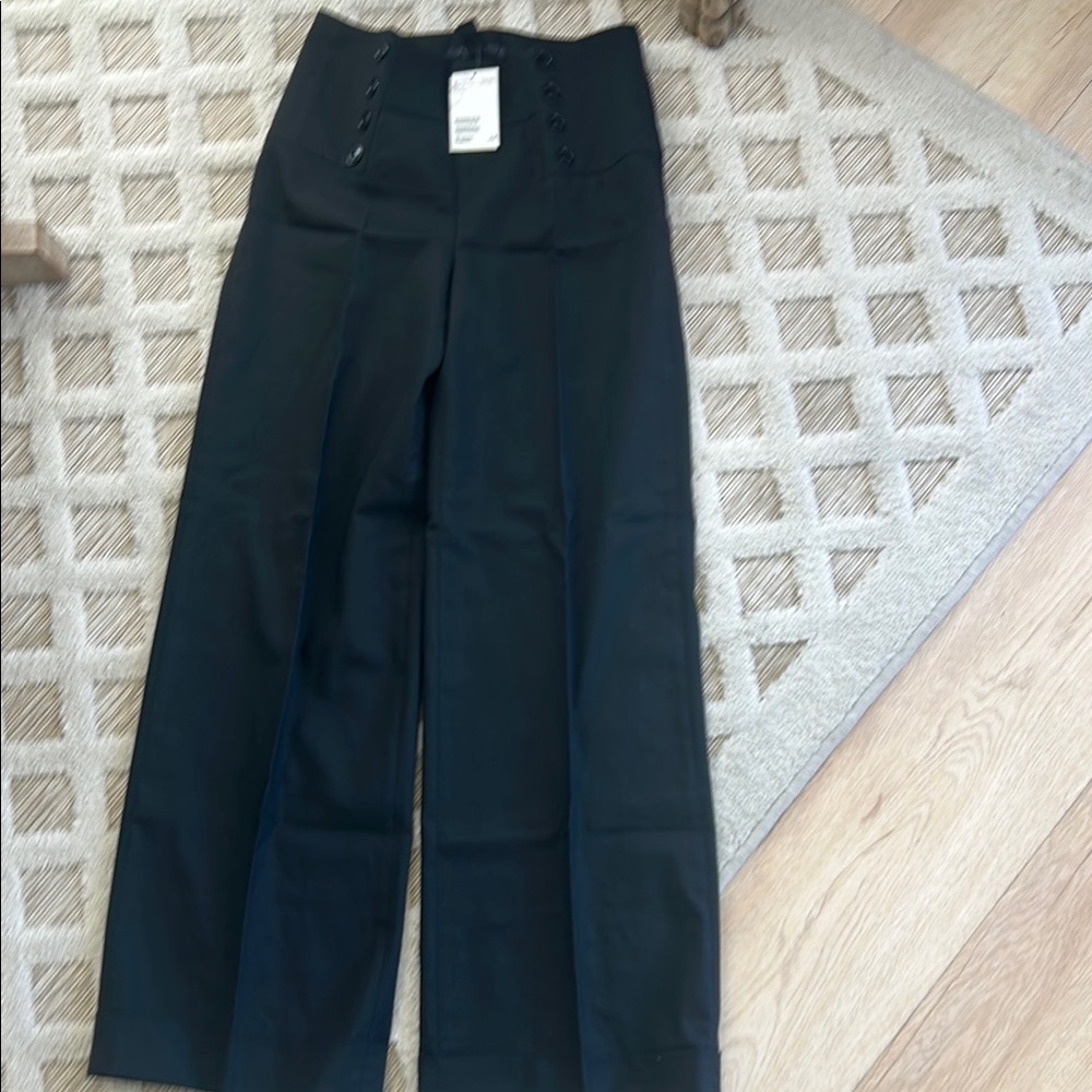 H&M Black Wide Leg Pants